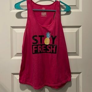 Pineapple tank top